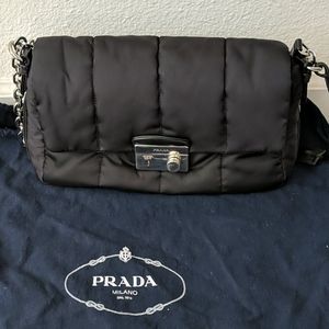 Authentic Prada nylon crossbody bag
